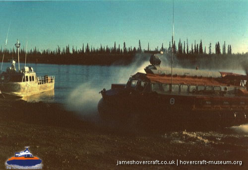 SRN6 with the Canadian Coastguard -  (credit: The <a href='http://www.hovercraft-museum.org/' target='_blank'>Hovercraft Museum Trust</a>).